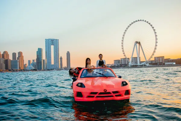2 Seater Jet Car — photo 1 at Dubai Marina