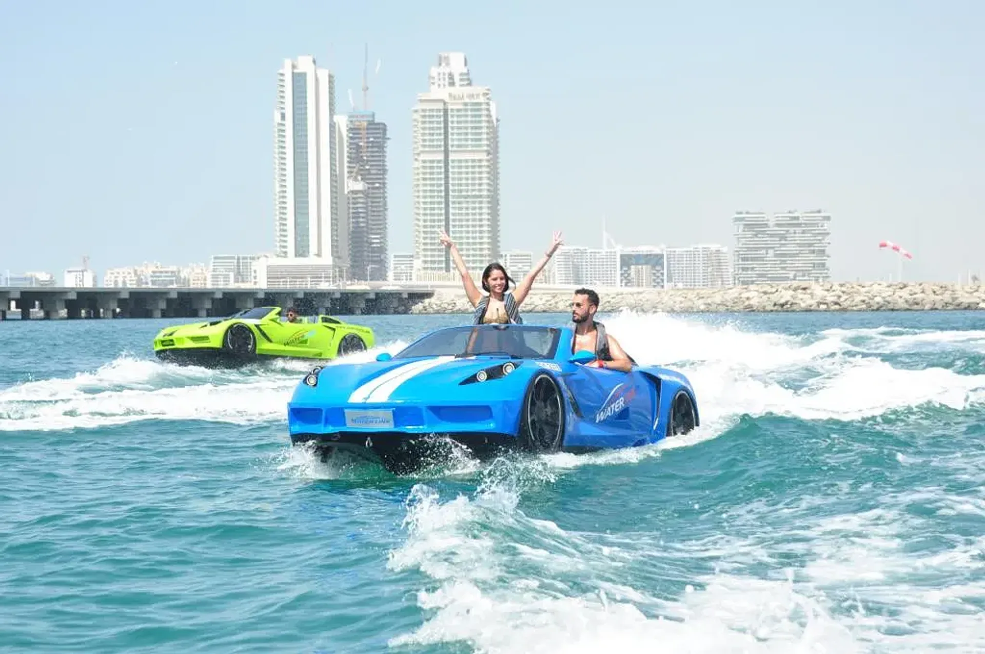 Jet car rental in Dubai Marina