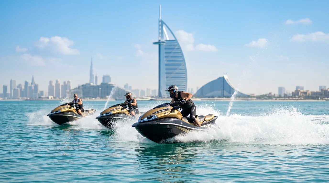 Jet ski rental in Dubai Marina