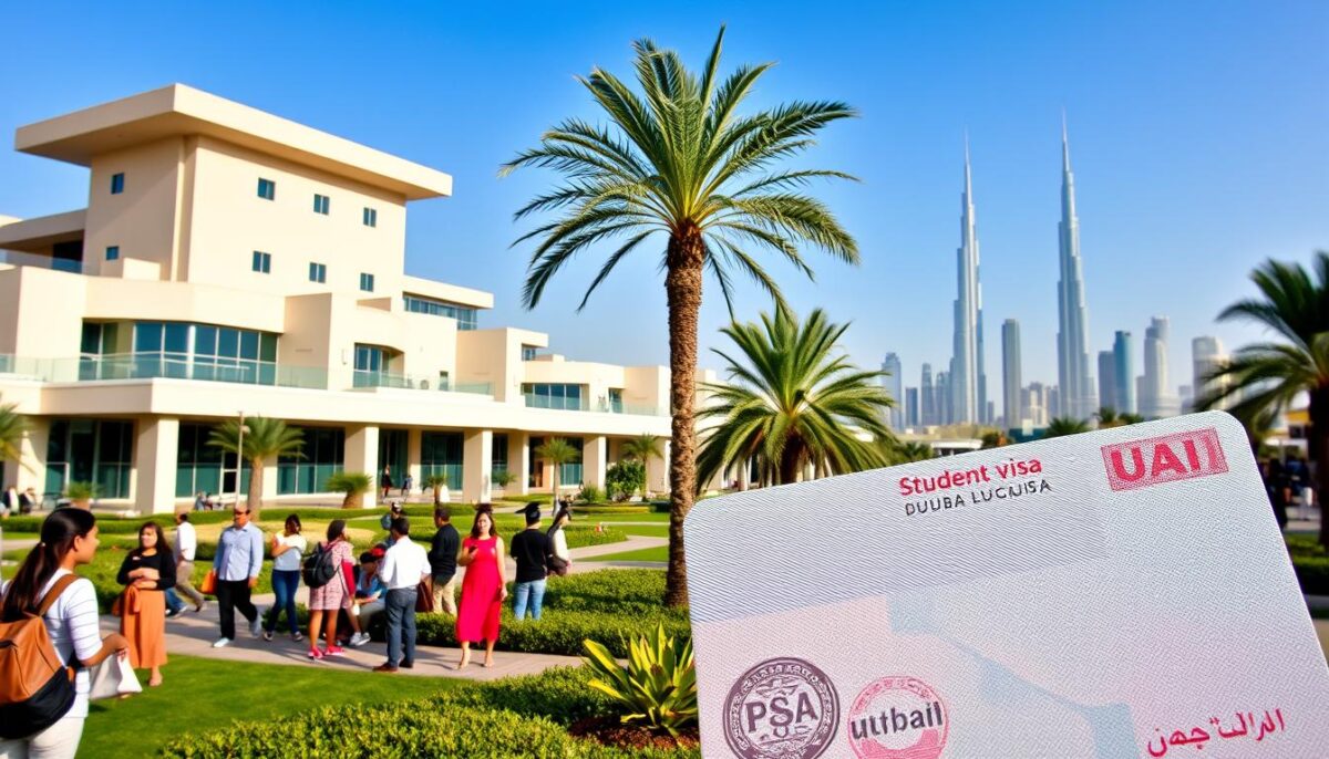 Dubai university visa