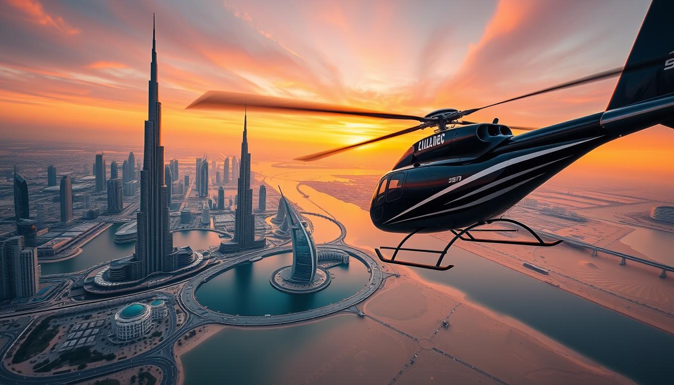 Exclusive helicopter rides Dubai