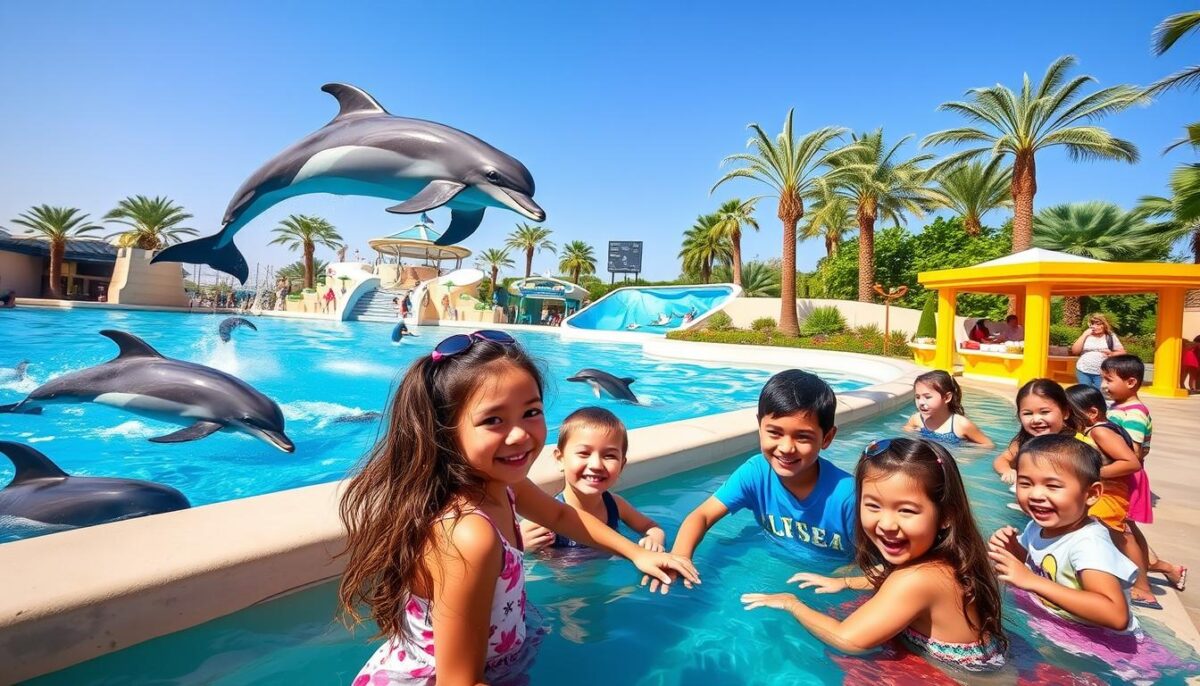 Kids activities Dubai Dolphinarium