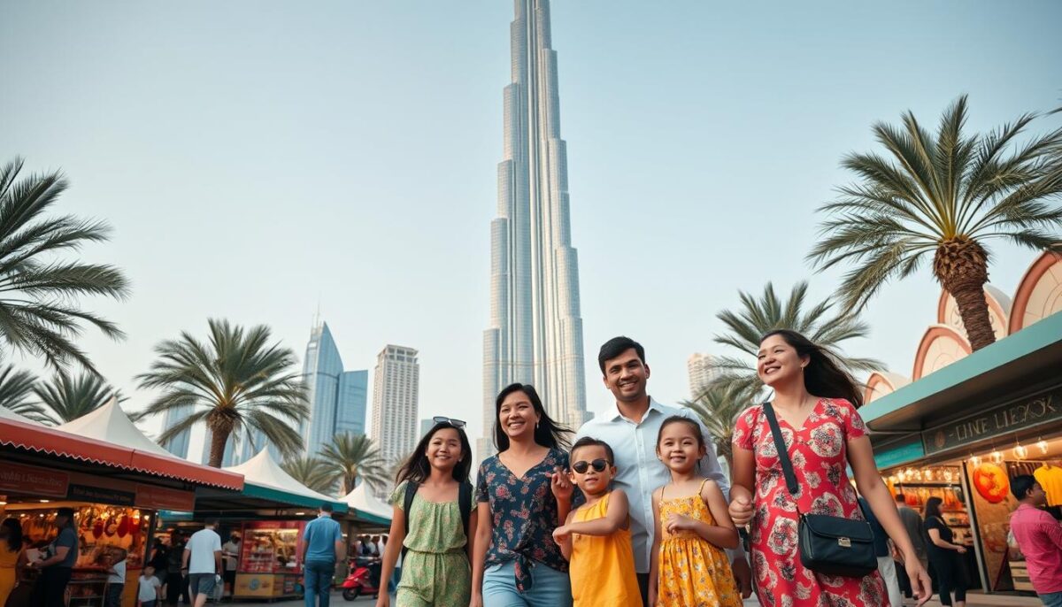 Quick family tour Dubai