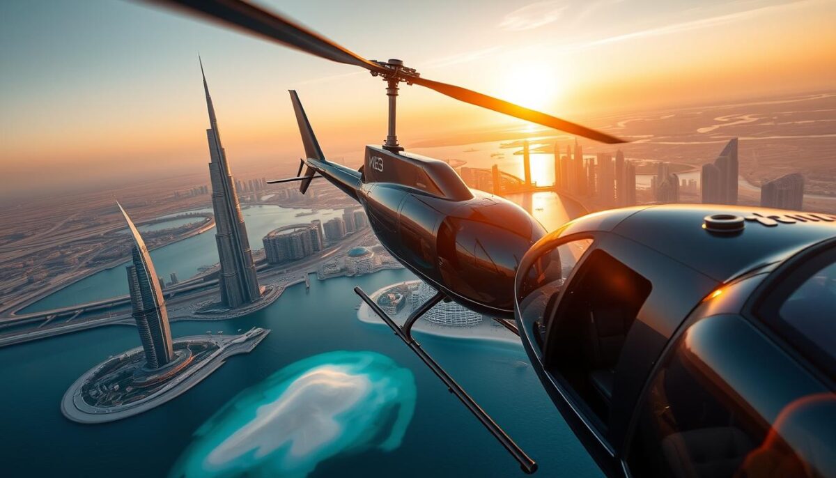 VIP helicopter charters Dubai