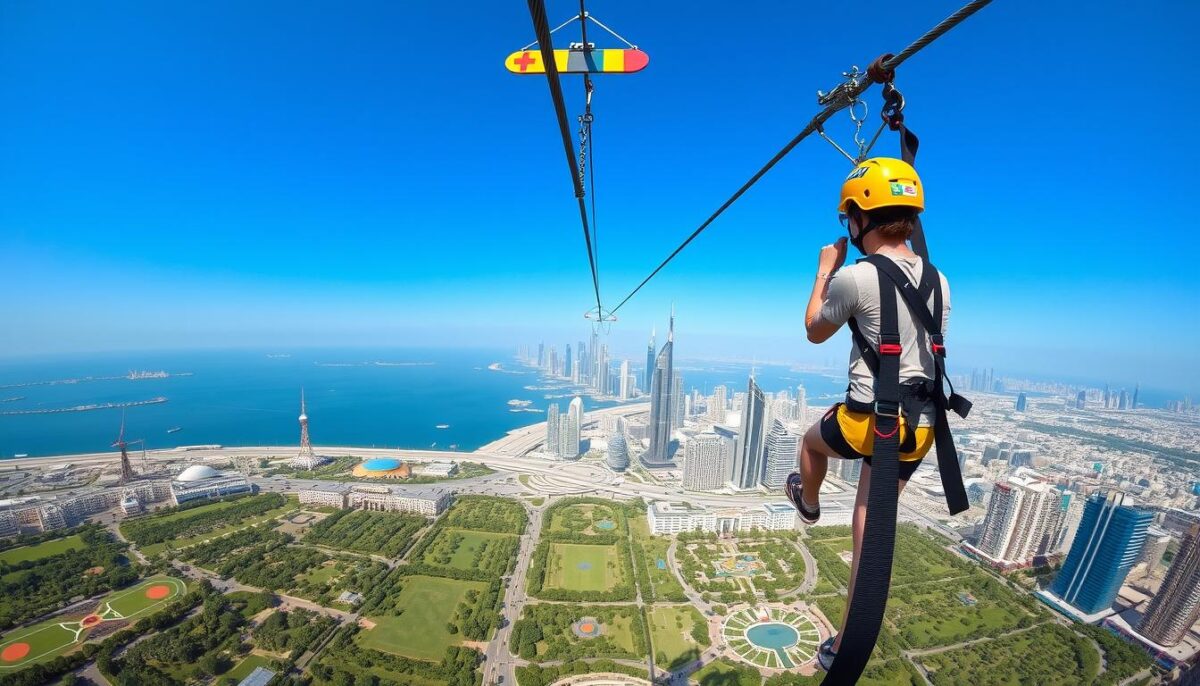 Zipline safety tips Dubai