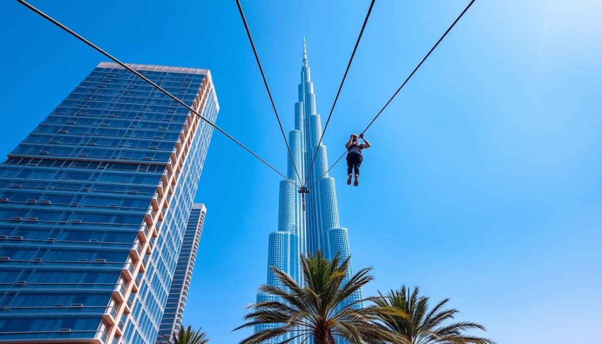 Ziplining Dubai