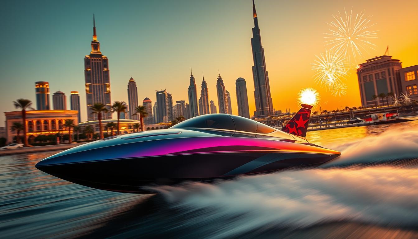 celebrate special occasions jet car Dubai