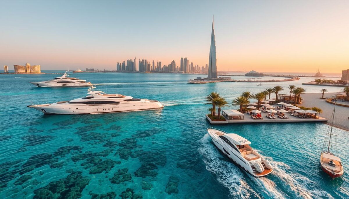 luxury water adventures Dubai