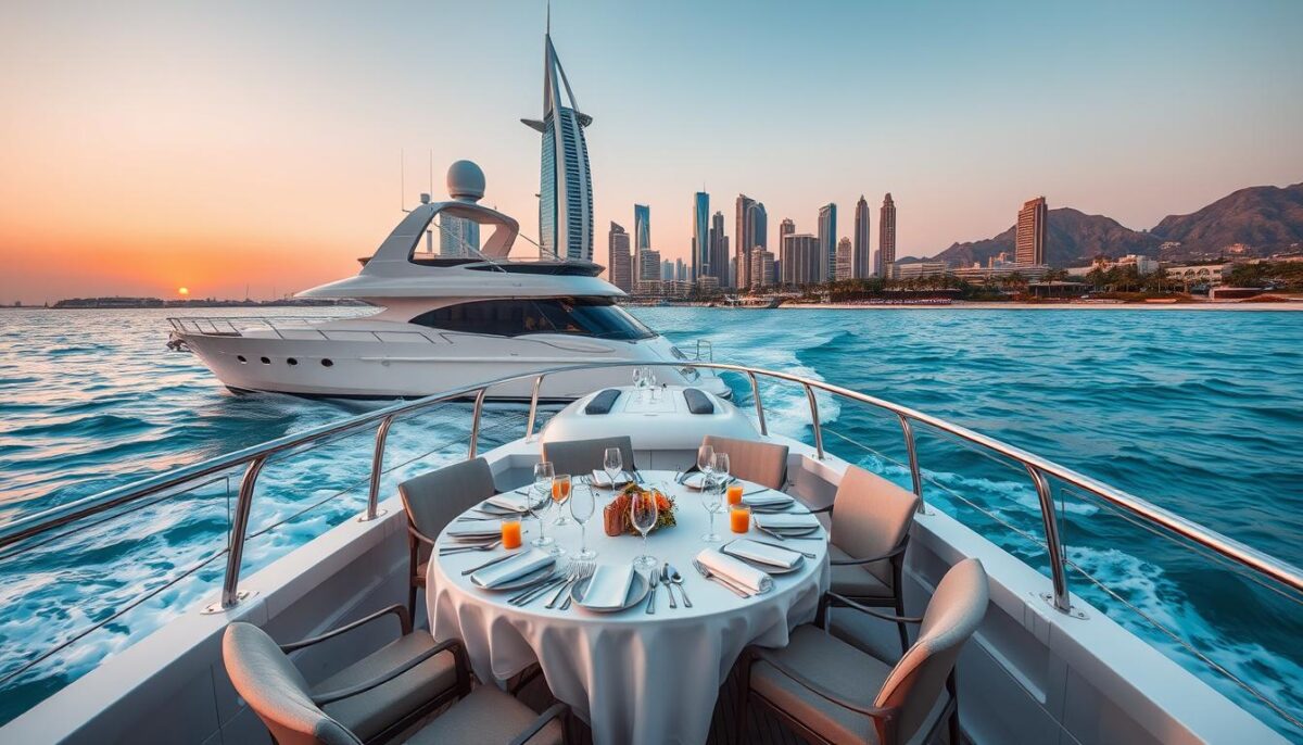 Yacht Boat Tours with Onboard Dining Experiences