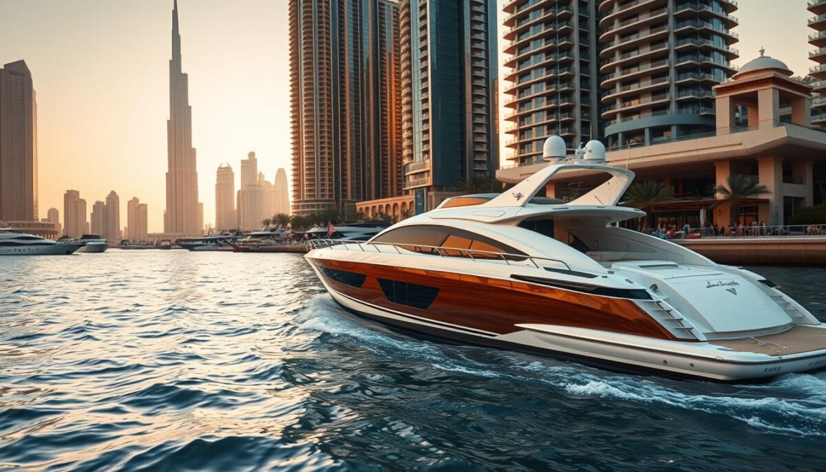 book yacht dubai marina