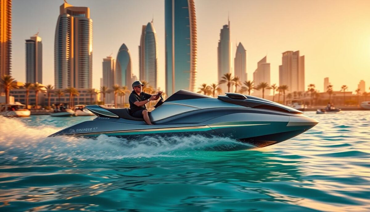 dubai jet ski car