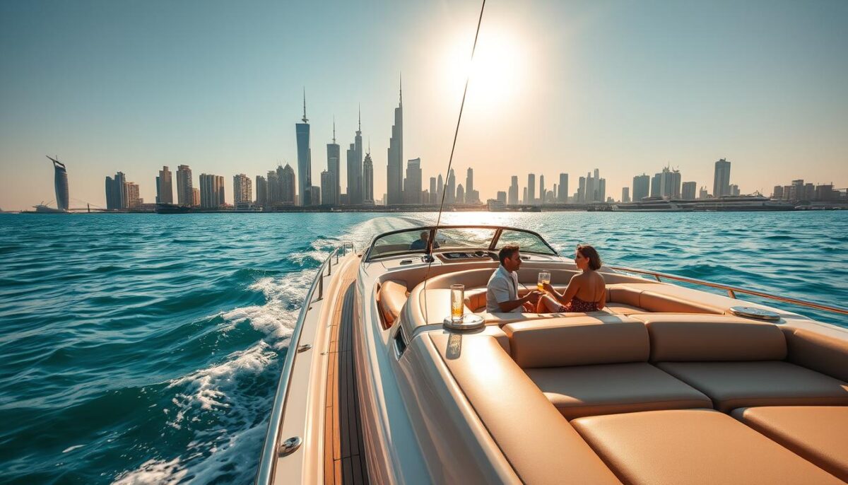 1 hour yacht ride dubai